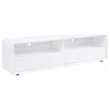 Tampa Furniture Outlet - Coaster - Ellice 71-inch TV Stand Media Console White - 710750