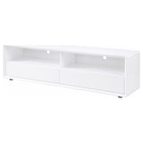 Ellice 71-inch TV Stand Media Console White - Tampa Furniture Outlet