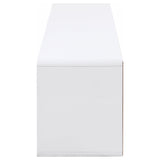 Ellice 71-inch TV Stand Media Console White - Tampa Furniture Outlet