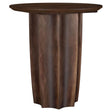 Tampa Furniture Outlet - Coaster - Cayenne Solid Mango Wood Accent Side End Table Walnut - 710777
