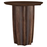 Tampa Furniture Outlet - Coaster - Cayenne Solid Mango Wood Accent Side End Table Walnut - 710777
