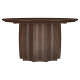 Cayenne 2-piece Solid Mango Wood Coffee Table Set Walnut