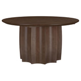 Tampa Furniture Outlet - Coaster - Cayenne Solid Mango Wood Cocktail Coffee Table Walnut - 710778