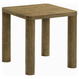 Tampa Furniture Outlet - Coaster - Castlewood Engineered Wood Accent Side End Table Brown Oak - 710857