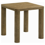 Tampa Furniture Outlet - Coaster - Castlewood Engineered Wood Accent Side End Table Brown Oak - 710857