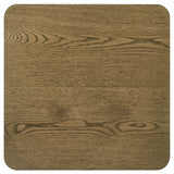Castlewood Engineered Wood Accent Side End Table Brown Oak