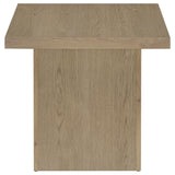 Devar 2-piece Square Cocktail Coffee End Table Set Latte