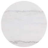 Jason 3-piece Round White Marble Coffee Table Set Greige