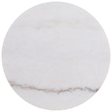 Jason 3-piece Round White Marble Coffee Table Set Honey Brown