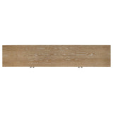 Brenham 79-inch 4-door TV Stand Media Console Washed Oak