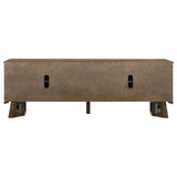Trotter 71-inch 4-Door Wood TV Stand Media Console Brown