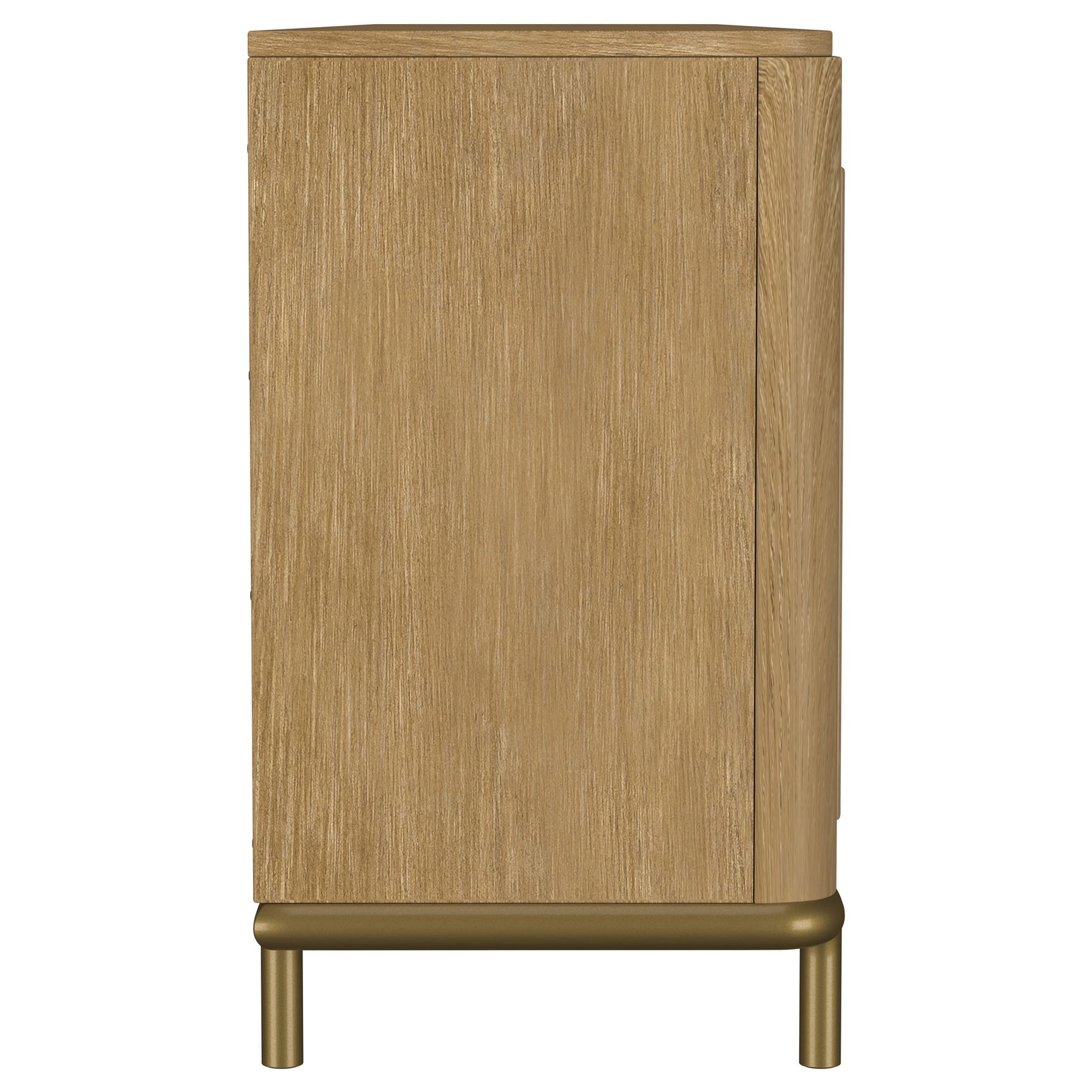 Arini Rattan Cane 2-door TV Stand Media Console Sand Wash - Tampa Furniture Outlet