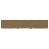 Arini Rattan Cane 2-door TV Stand Media Console Sand Wash - Tampa Furniture Outlet