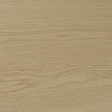 Dacre Round Engineered Wood Top Side End Table Greige
