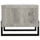 Dinard Engineered Wood Cocktail Coffee Table Grey Driftwood - Tampa Furniture Outlet