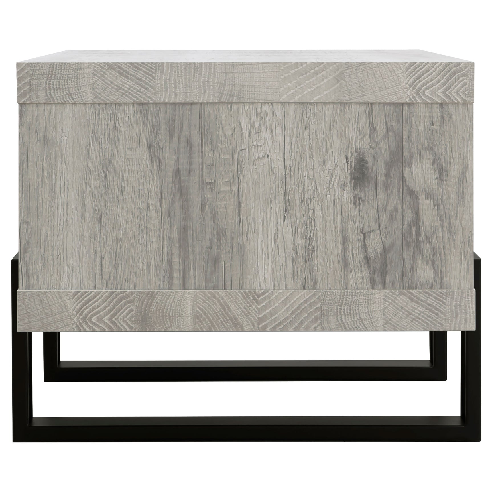 Dinard Engineered Wood Cocktail Coffee Table Grey Driftwood - Tampa Furniture Outlet