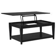 Tampa Furniture Outlet - Coaster - Lindenton Lift-Top Occasional Cocktail Coffee Table Black - 722728