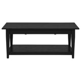 Lindenton Lift-Top Occasional Cocktail Coffee Table Black