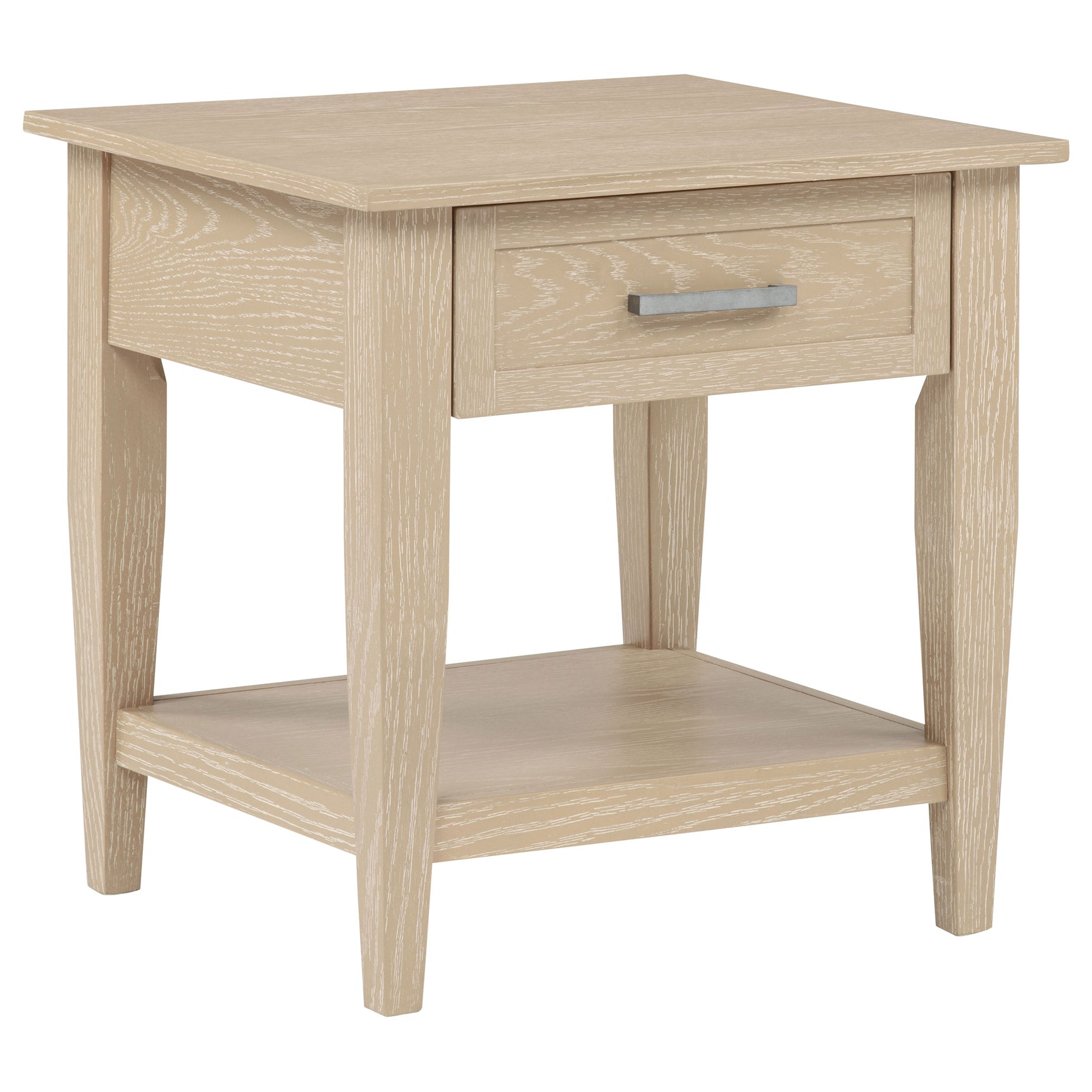 Tampa Furniture Outlet - Coaster - Lindenton 1-drawer Wood Occasional Side End Table Blonde - 722757