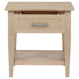 Lindenton 1-drawer Wood Occasional Side End Table Blonde