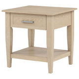 Lindenton 1-drawer Wood Occasional Side End Table Blonde