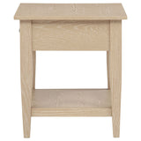 Lindenton 1-drawer Wood Occasional Side End Table Blonde