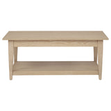Lindenton 2-piece Wood Lift-Top Coffee and End Table Set Blonde