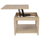 Lindenton 3-piece Wood Lift-Top Coffee and End Table Set Blonde