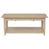 Lindenton Lift-Top Occasional Cocktail Coffee Table Blonde