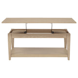 Lindenton Lift-Top Occasional Cocktail Coffee Table Blonde