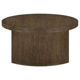 Sweeney 3-piece Coffee and End Occasional Table Set Dark Walnut