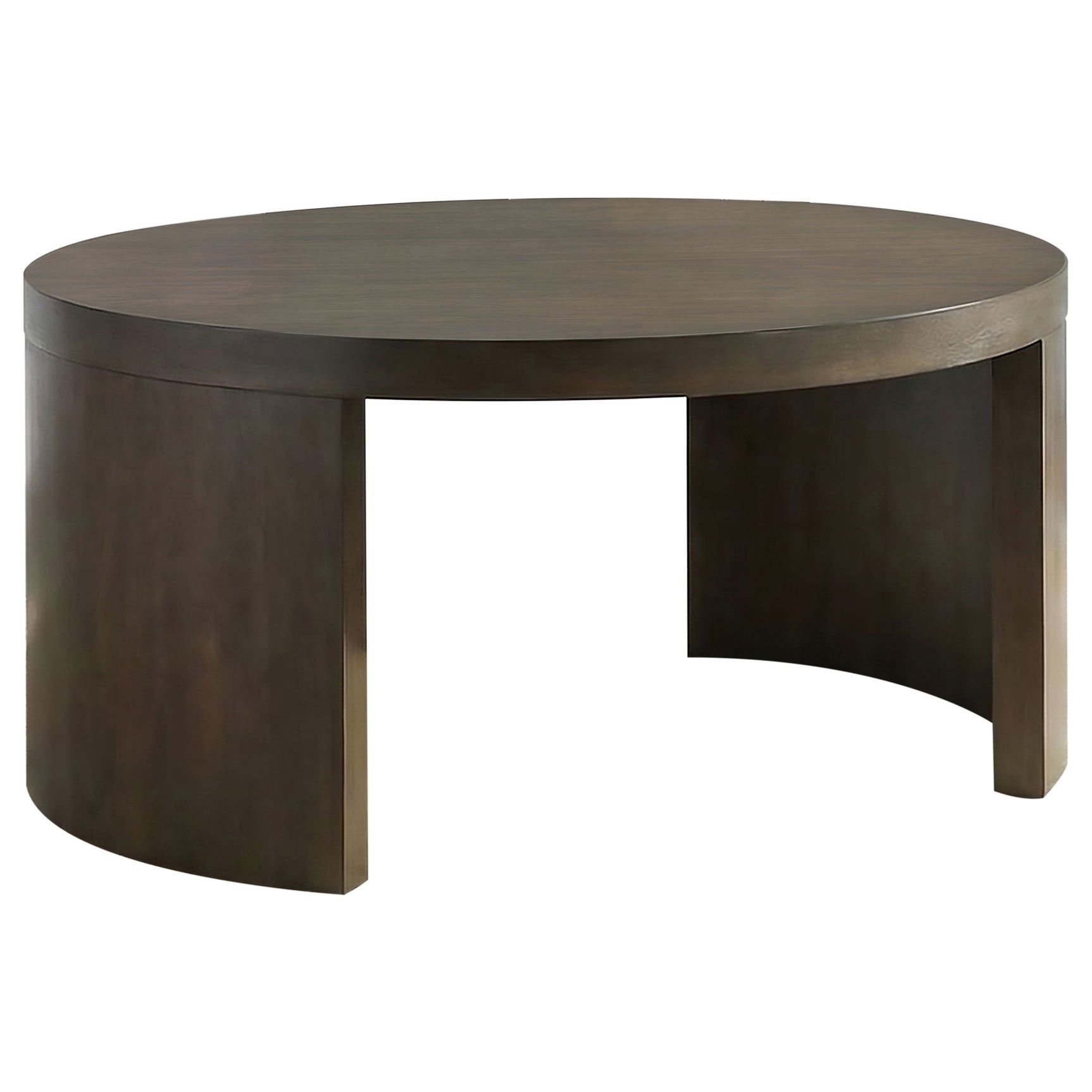Tampa Furniture Outlet - Coaster - Sweeney 39-inch Round Wood Occasional Cocktail Coffee Table Dark Walnut - 722838