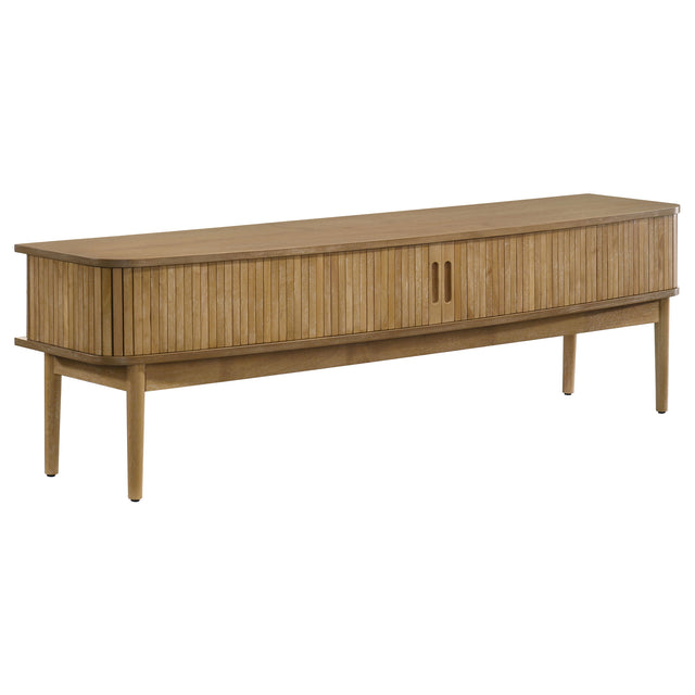 Tampa Furniture Outlet - Coaster - Croyden 71-inch TV Stand Media Console Weathered Natural - 722923