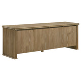 Tampa Furniture Outlet - Coaster - Adina 70-inch TV Stand Media Console Distressed Light Brown - 722933
