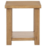 Beasley 2-Piece Wood Coffee Table Set Golden Oak