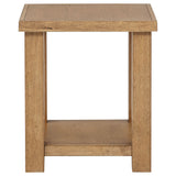 Beasley 3-Piece Wood Coffee Table Set Golden Oak