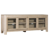 Tampa Furniture Outlet - Coaster - Solano 71-inch 2-door TV Stand Media Console Weathered Mango - 723483