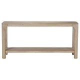 Solano 64-inch Entryway Console Sofa Table Weathered Mango