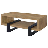Dinard Engineered Wood Cocktail Coffee Table Mango
