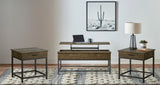 Tampa Furniture Outlet - Coaster - Byers 3-piece Lift Top Coffee and End Table Set Brown Oak - 723778-S3