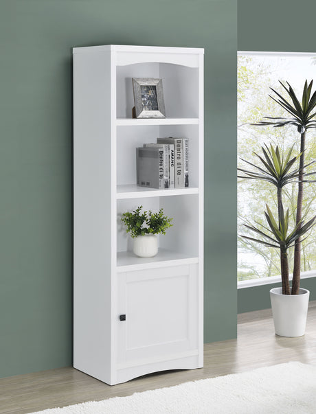 Laughlin 3-piece Entertainment Center TV Stand White - Tampa Furniture Outlet