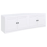 Laughlin 3-piece Entertainment Center TV Stand White - Tampa Furniture Outlet