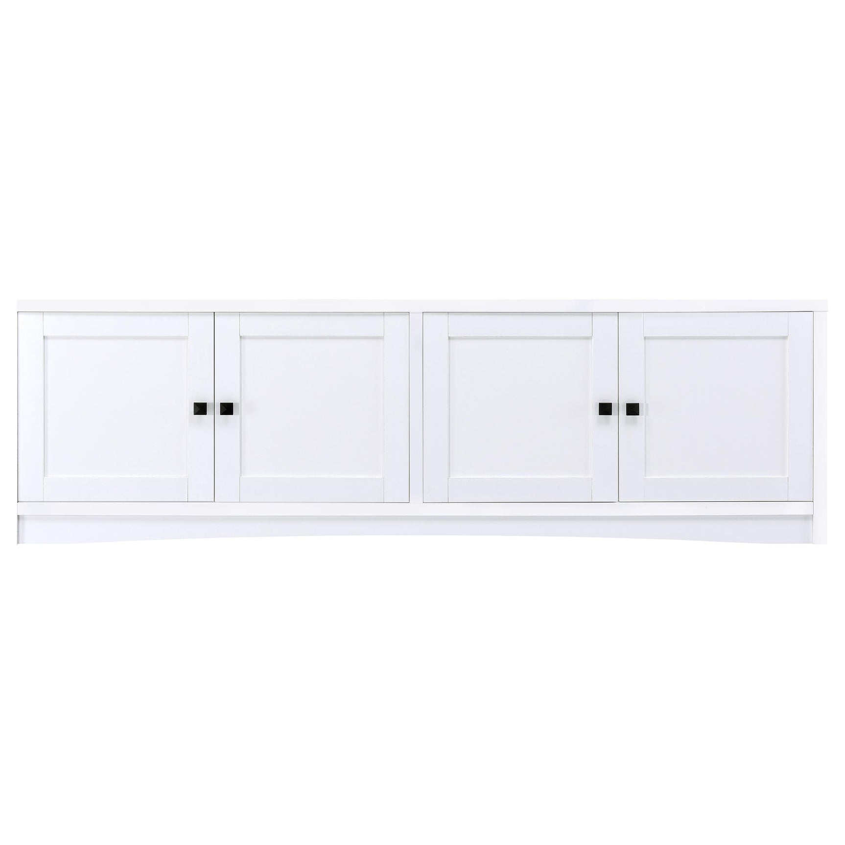 Laughlin 3-piece Entertainment Center TV Stand White - Tampa Furniture Outlet