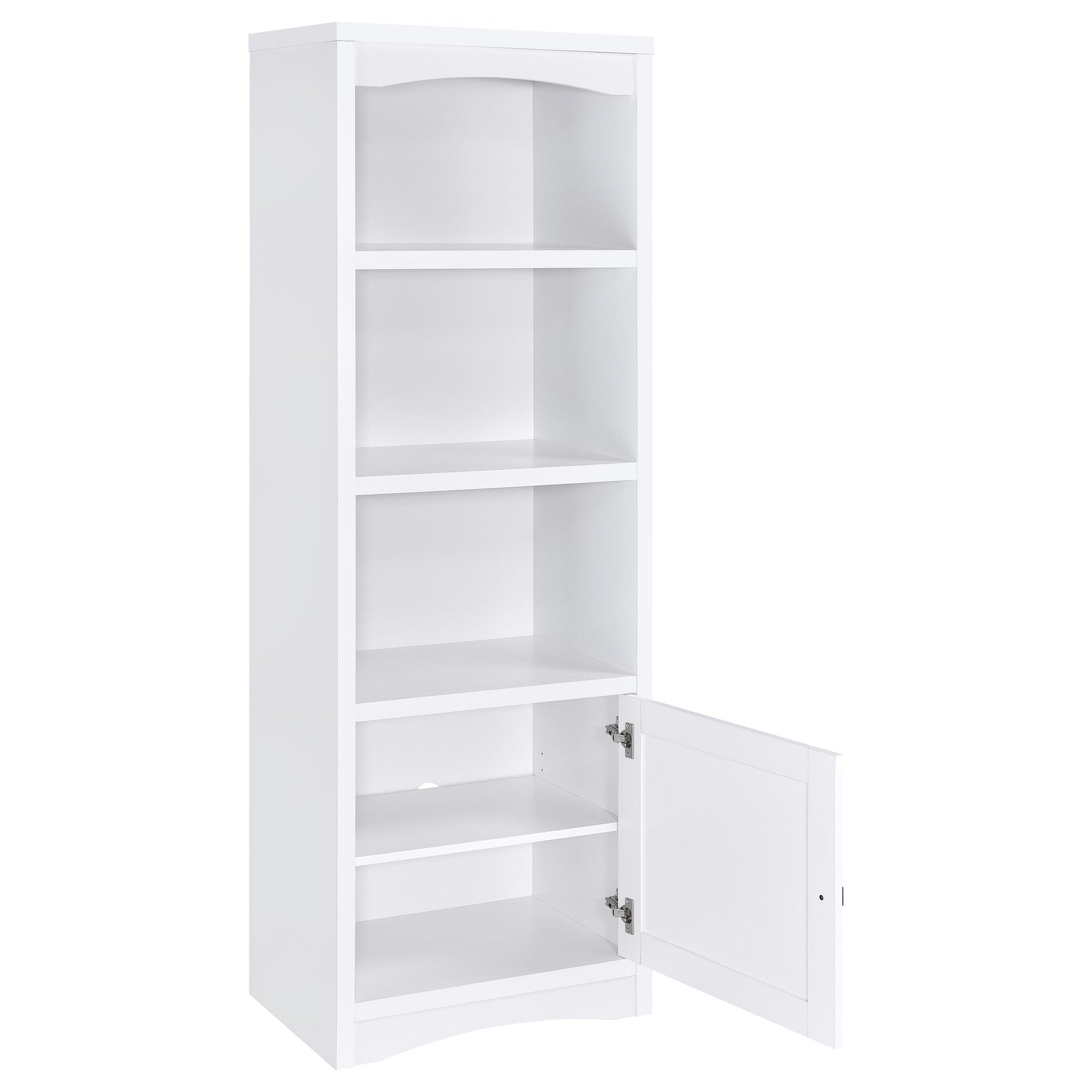 Laughlin 3-piece Entertainment Center TV Stand White - Tampa Furniture Outlet