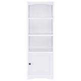 Laughlin 3-piece Entertainment Center TV Stand White - Tampa Furniture Outlet