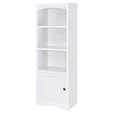 Laughlin 3-piece Entertainment Center TV Stand White - Tampa Furniture Outlet