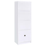 Laughlin 3-piece Entertainment Center TV Stand White - Tampa Furniture Outlet