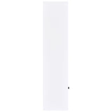 Laughlin 4-shelf Engineered Wood Media Tower White - Tampa Furniture Outlet