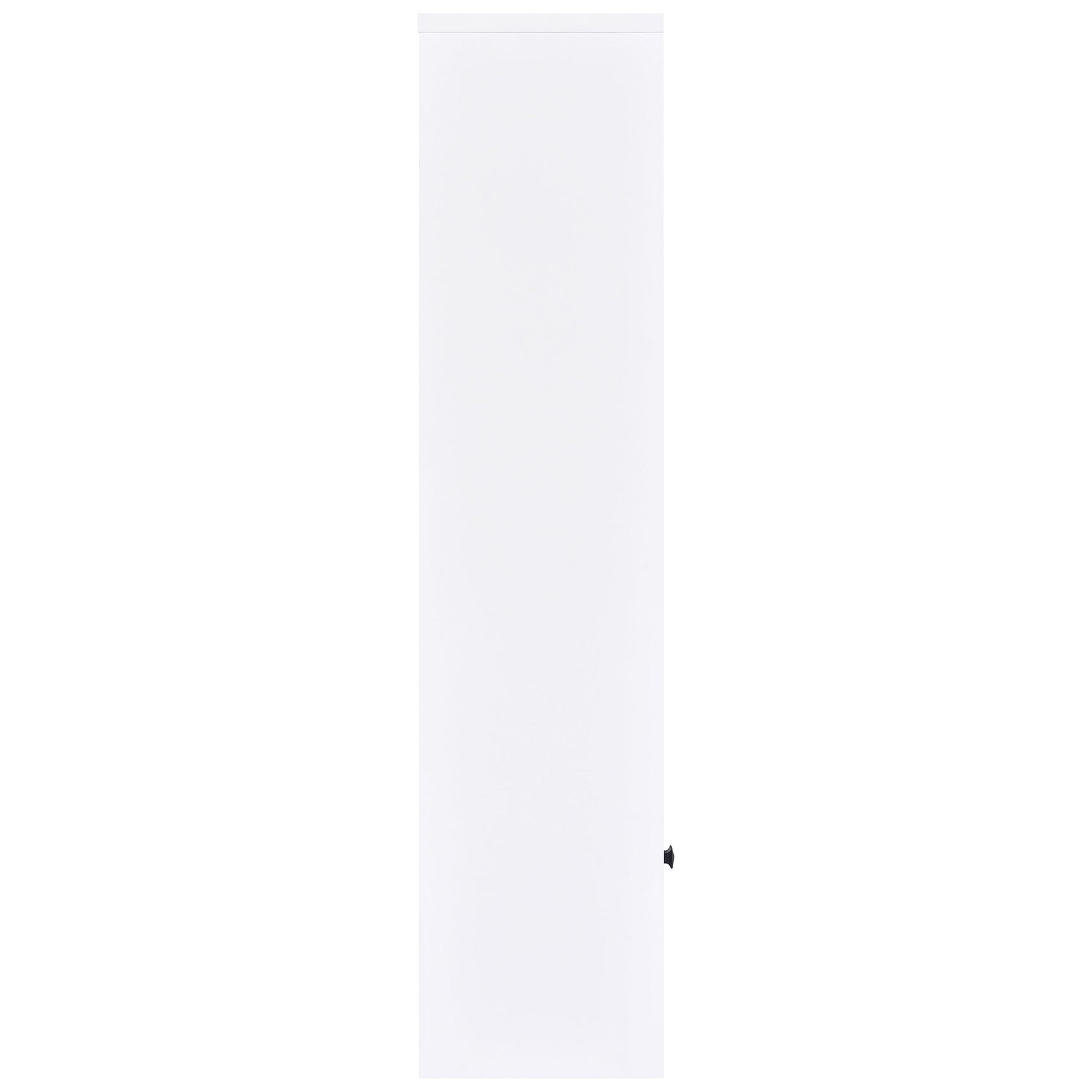 Laughlin 4-shelf Engineered Wood Media Tower White - Tampa Furniture Outlet