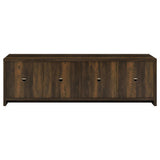 Laughlin 3-piece Entertainment Center TV Stand Dark Pine - Tampa Furniture Outlet